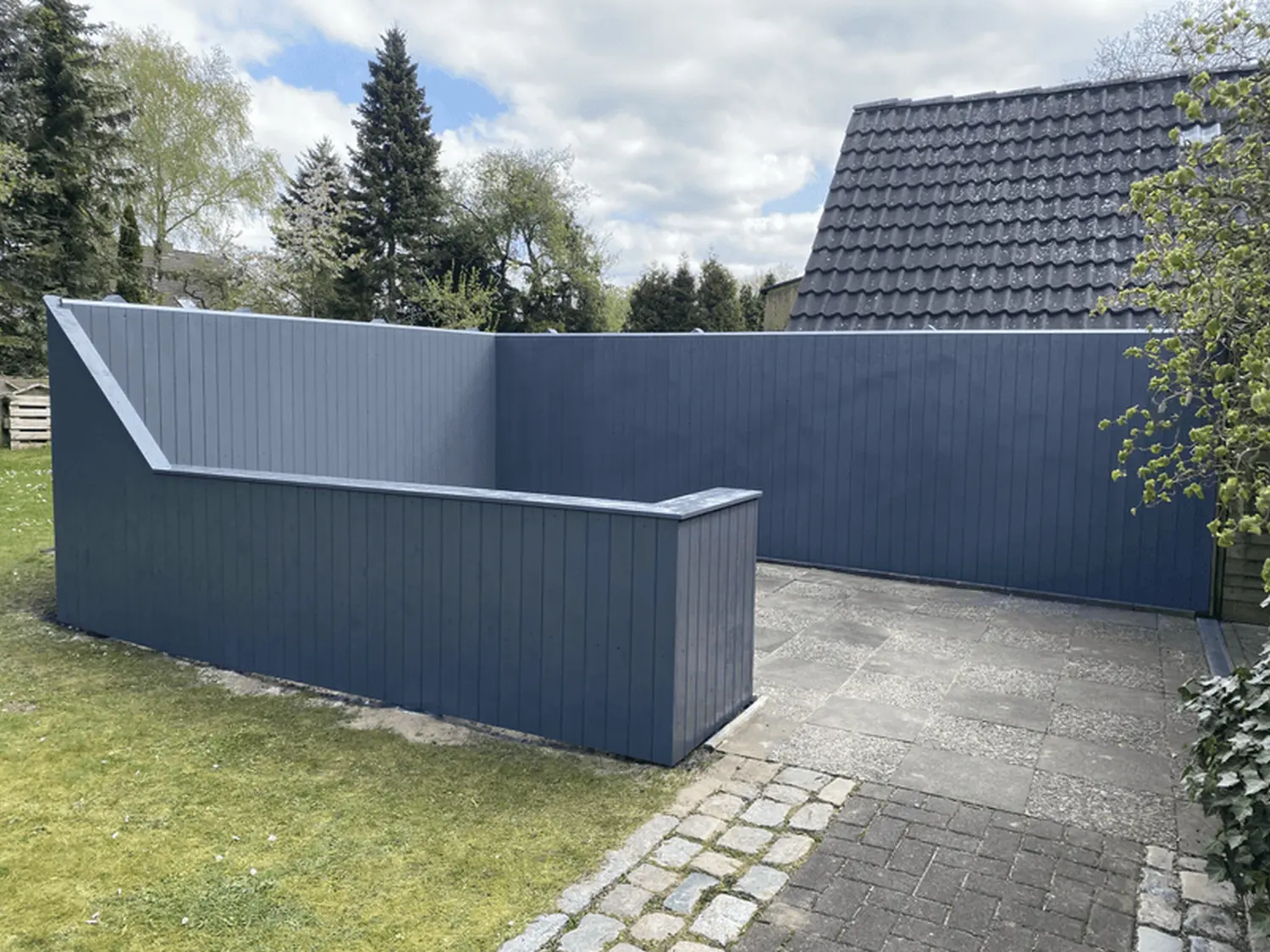Sichtschutz - Hartholz Zimmerei & Dachdeckerei